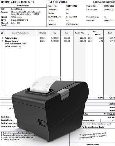 Invoice Sample 1
